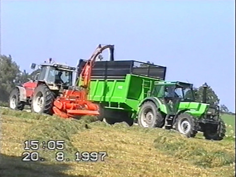 Loonw. Masson - Chimay - Pöttinger MEX V - Massey Ferguson 3690 - Deutz-Fahr DX 6.30