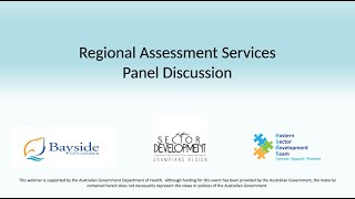 Victorian RAS Information Session: Webinar Recording 8 August 2024