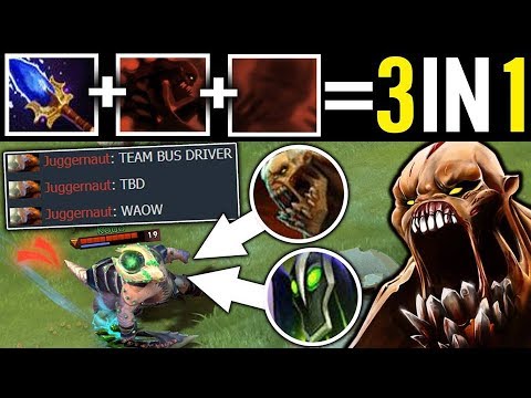 THE BUS DRIVER in Dota Wagamama 3 in 1 Tactic Lifestealer Aghanim Dota 2