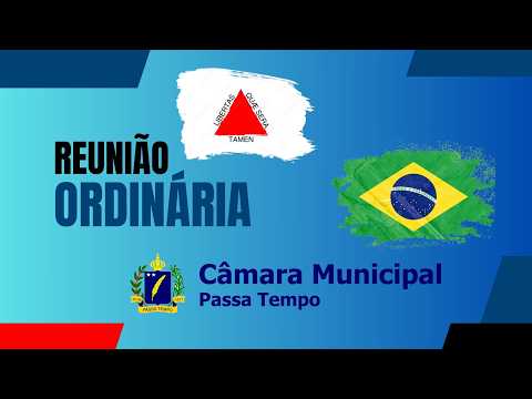 13ª Reunião Ordinária 08/09/2026 - Câmara Municipal de Passa Tempo - MG