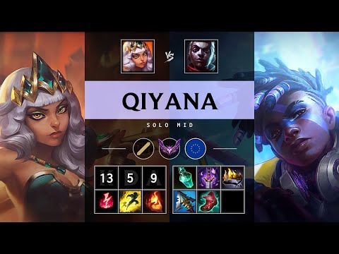 Qiyana Mid vs Ekko: Unstoppable - EUW Master Patch 25.S1.1