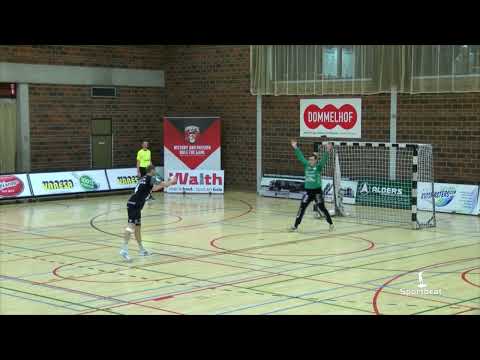 Bekijk de shootouts Halev finale Beker van België Sporting Pelt vs Handbal Tongeren