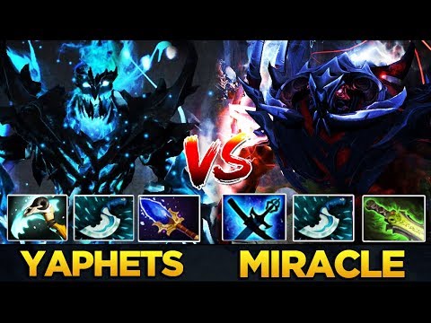 EPIC SHADOW FIEND BATTLE OF HISTORY - Miracle- vs YaphetS Dota 2