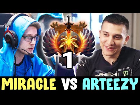 MIRACLE vs TOP-1 Rank ARTEEZY — HARDEST CARRIES FARM BATTLE