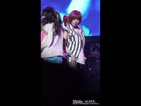 130611 포미닛 - 이름이 뭐예요 (권소현) @박소현의 러브게임 공개방송 by 아데스