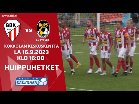 GBK - KuPS Akatemia la 16.9.2023 | Huippuhetket