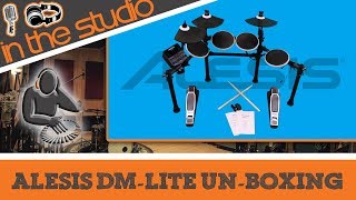 Video thumbnail for Alesis DM Lite Electronic Drum Kit Un-Boxing by GetintheMix