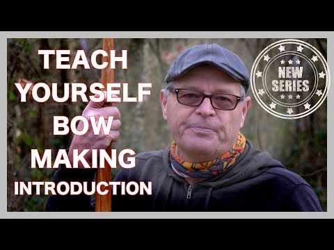 How to Make your First Archery Bow. Teach Yourself Bow Making Series