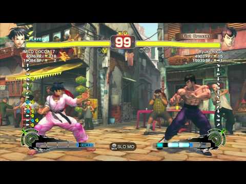 SSF4 AE: MILD COCOA17 (Makoto) vs Ryukichikun (FeiLong) - Ranked Match (720p HD)
