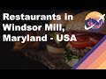 Windsor Inn Crab House Windsor Mill Md