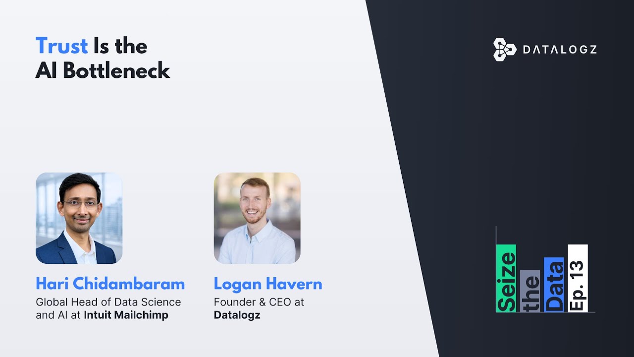 Trust Is the AI Bottleneck — Hari Chidambaram on Seize the Data, Datalogz