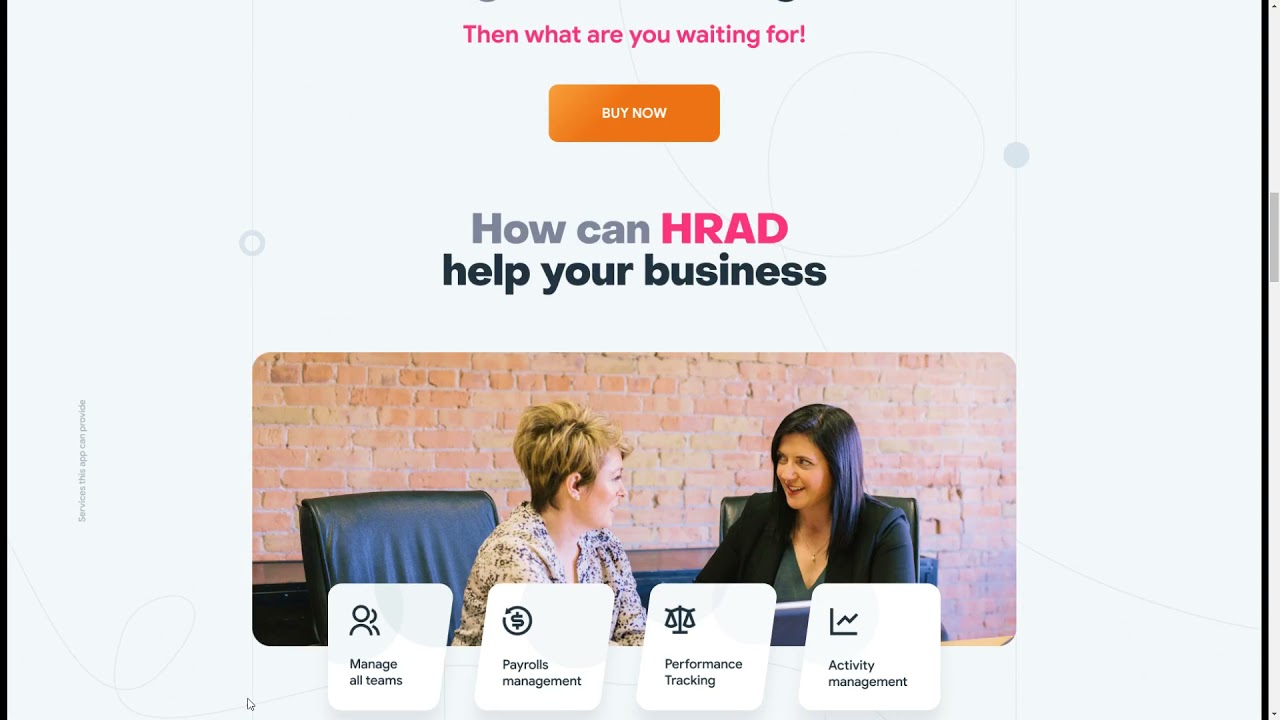 HRAD 66 pages HR management dashboard Figma Template saas hr management