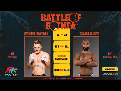 Battle of Botnia 12 Raymond Johansson vs. Chagas Da Silva