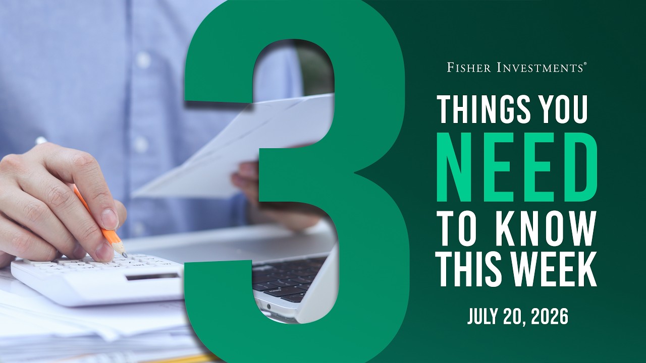  3 Things You Need to Know This Week | Q2 Earnings, ECB Meeting, Trump Accounts