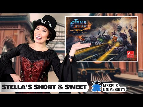 Train Rush - Euro engine build, contract fulfilment, and espionage in railway world.