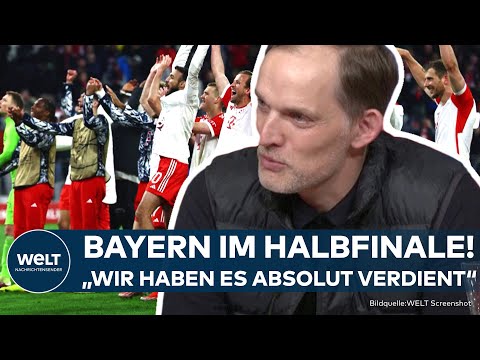 CHAMPIONS LEAGUE: FC Bayern München glänzt auf europäischer Bühne | Sieg im Rückspiel gegen Arsenal