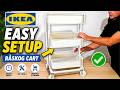 How To Assemble IKEA RASKOG Utility Cart Step By Step Guide