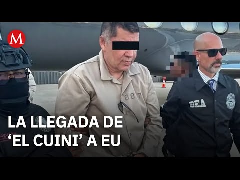 DEA chief personally welcomed 'El Cuini' upon his arrival in the US