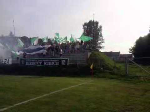 Polonia Iłża - Skra Obory Oprawa kibiców Polonii.