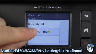 Brother MFC-J5335DW: How to do Printhead Cleaning Cycles