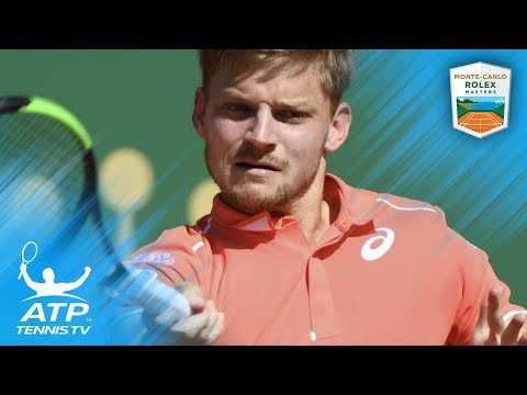 Grigor Dimitrov vs David Goffin Best Shots | Monte-Carlo 2018