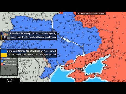 Russian invasion of Ukraine [10 Oct 2022] -Russia strikes Ukrainian cities