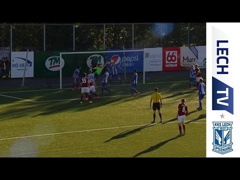 Stjarnan - Lech Poznań 1-0 - skrót meczu III rundy el. Ligii Europy
