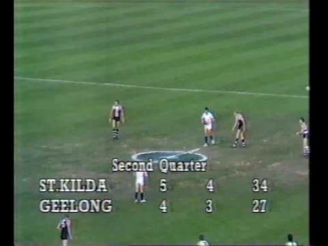VFL Football R11 1986 - St.Kilda v Geelong