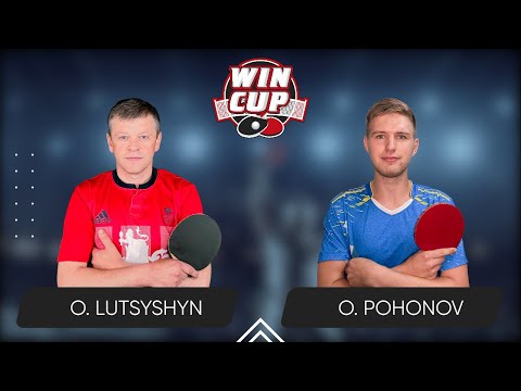 19:45 Oleh Lutsyshyn - Oleksandr Pohonov  West 4 WIN CUP 18.11.2023 | TABLE TENNIS WINCUP