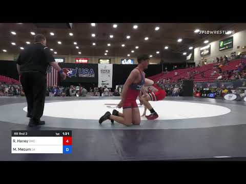 70 Lbs Rr Rnd 3 - Ryan Haney, Deschutes Mat Club Vs Matthew Mecum, Georgia E45a