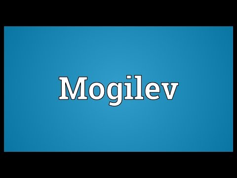 Mogilev Meaning