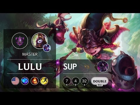 Lulu Support vs Morgana - NA Master Patch 9.12