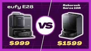 eufy E28 vs Roborock Saros 10R: One is Better!