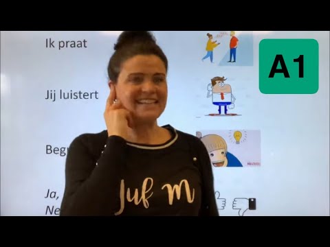 NT2 A1 LES 3 🧠 Begrijp je het? Heb je vragen❓🙋🏽‍♂️Nee, ik heb geen vragen! #learndutch 