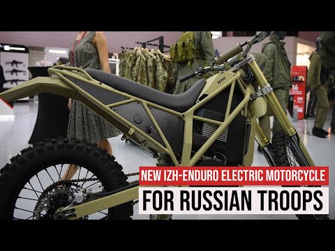 Kalashnikov Unveils Izh-Enduro Electric Motorcycle With Sidecar to deploys in ukraine war