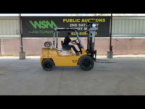 Caterpillar GP40 Forklift For Virtual Online Auction June 11, 2022