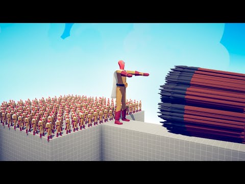 100x SAITAMA + GIANT vs EVERY GOD - TABS | Totally Accurate Battle Simulator 2022