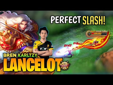 Karltzy Lancelot Fast Hand [ Top Global Lancelot Gameplay ] By BREN Karltzy - Mobile Legend