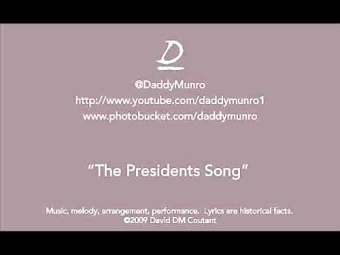 the Presidents song - lyrics by history