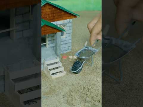 How to Make Stairs for a Mini House #vfuho #minihouse #diy #stairs
