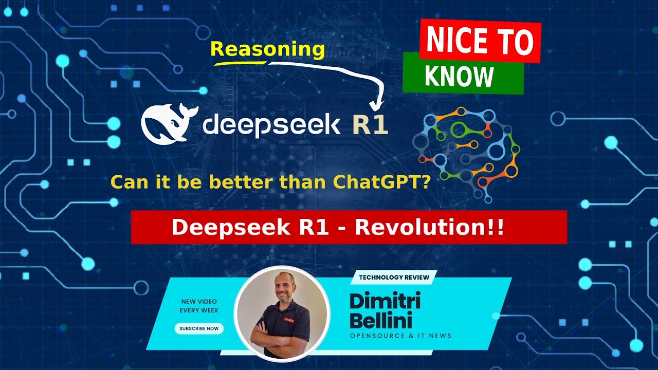 Deepseek R1 - Open Source Reasoning!!! - [Sub EN] #deepseek #ai #opensource