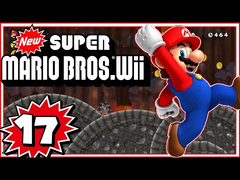 Volcano-Underground und Kamek's Tower 🍄 New Super Mario Bros. Wii #17