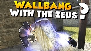 CS:GO - How To Wallbang with the Zeus!