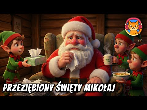 Przeziębiony Święty Mikołaj - okładka bajki audio