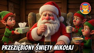 Przeziębiony Święty Mikołaj - okładka bajki audio