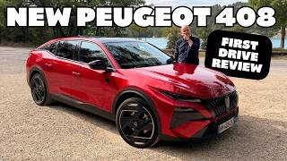 the NEW PEUGEOT 408 PHEV Review | First Drive Impressions