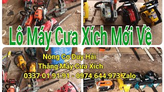 Lô Máy Cưa Xích Dùng Gđ Mới Về 22.10.2020 / 0974644973 Zalo