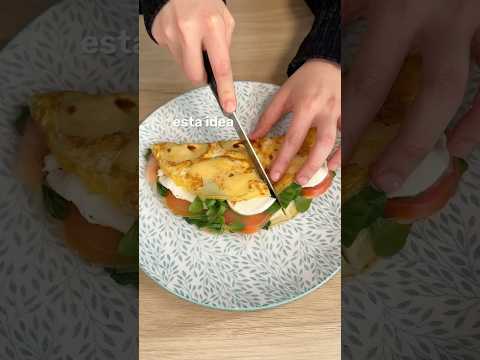 CENA SALUDABLE en 10 MINUTOS 🤤 #cenasaludable