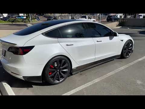 Tesla Model 3 Performance Eibach Springs + Blox 15mm/20mm Spacers