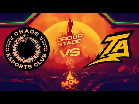 Chaos EC vs Thunder Predator Game 3 - MDL Paris Major SA Qualifiers: Group Stage